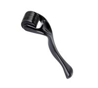 Beard Roller 0.5 mm Derma Roller Hair Microneedling Roller Face Beard Growth Set Matte Black Derma Roller 0.5 mm Beard Roller Men Women Scalp Needle Roller