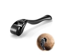 Beard Roller, 0.5mm Hair, 540 Pin Titanium Micro Needle with Storage Case, for Face Body, Reduce Wrinkles, Stretch Marks, Acne, Scar Removal