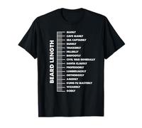 Beard Ruler Length Shirt: Gift For Bearded Men T-Shirt