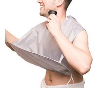 Beard Shaving Apron - Grooming Hair Bib, Beard Trimming Catcher, Lightweight Barber Cape | Ideal for Home Shave Routines Sinks Countertops Managing Loose Hair Daily Grooming Session