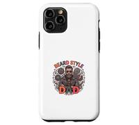 Beard Style Dad Vintage Barber Lifestyle Design Case for iPhone 11 Pro