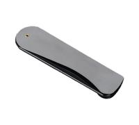 Beard Styling Comb - Foldable Pocket Grooming Tool, Portable Hair Straightener for Travel | Compact Stainless Steel Beard Care Attachment, Precision Accessory