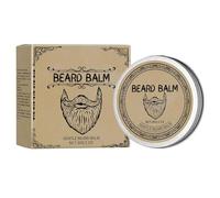 Beard Styling Wax - Beard Conditioner Strengthener Strong Hold, Fragrant Nourishing Moustache Care | Grooming Balm For Husband Son Dad Grandpa Daily Work Dating Social Gathering Facial Hair Taming