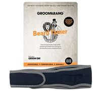 Beard Tamer Strap GROOMARANG Beard Shaper Face Strap - Prevent Bushy, Tangled, Itchy Beards and Keep Beard Oil Locked in - Black