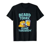 Beard Today Gone Tomorrow Lizard Grooming Humor T-Shirt