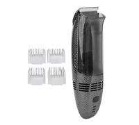 Beard Trimmer for Men, Electric Hair Clipper with 4 Guide Combs USB Charging Safe Automatic Hair Suction Nose Hair Trimmer for Men for Men's Home Hair Cutting