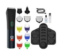 Beard Trimmer - USB Rechargeable Waterproof Care Kit with for Nose Ears Face & Mustache | Cordless Beard Trimmer for Men, Lightweight and Portable Beard Trimmer for Shaving Use