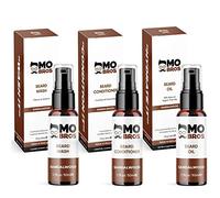 Beard Wash, Conditioner & Oil Pack | Cleanse | Soften Beards | Moisturise | 50ml (Sandalwood)