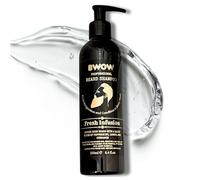 Professional Beard Wash Shampoo for Men, Revive & Condition, Natural Vegan Formula, SLS & SLES Free, Paraben Free, Itch-Free Beard Care - Peppermint, Lemon & Cinnamon Fresh Infusion, 250ml