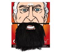 Beard With Moustache Wizard Pirate Medieval King Knight - Brown