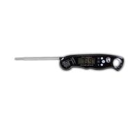Bearded Butchers Instant Read Digital Meat Thermometer - Accurate Cooking Thermometer for Beef, Chicken, Pork, Fish, Safe Internal Temperature Chart, Magnetic Back, Fahrenheit & Celsius Settings