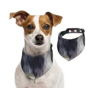 Bearded Collie Beardie Curly Gray Dogs Pets,Pet Bib Scarf Cats Dog Bandana Dogs Towel Bib Adjustable Pet Scarf,S