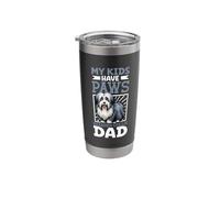 Bearded Collie Dad Stainless Steel Insulated Tumbler