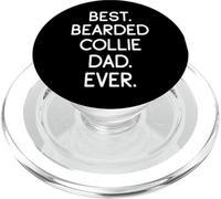 Bearded Collies Best Bearded Collie Dad Ever PopSockets PopGrip for MagSafe