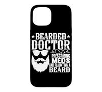 Bearded Doctor Prescribing Meds Flaunting Beard Pediatric Case for iPhone 15
