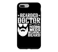 Bearded Doctor Prescribing Meds Flaunting Beard Pediatric Case for iPhone 7 Plus/8 Plus