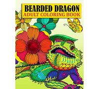Bearded Dragon Adult Coloring Book: Lizard Lover Coloring Book