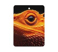 Bearded Dragon Automotive Air Fresheners Mirror Aromatherapy Tablets Ornament Car Fragrance Scented Cards Square