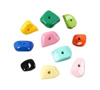 Bearded Dragon Climbing Plugs - Set of 10 Reptile Rocks | Textured Wall Structure for Terrarium | Vivarium Accessories Lizards, Geckos & Small Reptiles for Middle Enrichment