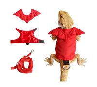 Bearded Dragon Clothes Reptiles Harnesses Dinosaurs Costume for Safe Outdoor Walks and Control Pet Dragon Accessories