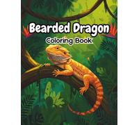 Bearded Dragon Coloring Book