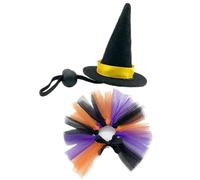 Bearded Dragon Costume | Small Pet Halloween Witch Costume - Reptile Apparel for Amphibian Hamster Snake Turtle Bird Parrot Hedgehog Gecko