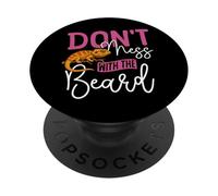 Bearded Dragon Don't Mess With The Beard PopSockets Adhesive PopGrip
