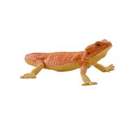 Bearded Dragon Figure Hand-Painted Resin 9.5cm Realistic Desert Decor Model Mini