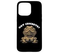 Bearded Dragon Got Crickets Beardie Lover Men Women Kids Case for iPhone 15 Pro Max