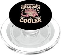 Bearded Dragon Grandma Like A Normal Grandma But Cooler PopSockets PopGrip for MagSafe