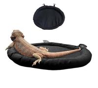 Bearded Dragon Hammock - Lightweight Reptile Bed with Suction Cups for and Chameleons | Soft Portable Car Dashboard Aumock, Bearded Dragon Supplies for Relaxation