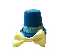 Bearded Dragon Harness And Leash 2 Color Magician Hat Bowtie Adjustable Leather Leash With Wing For Small Animal Adjustable Bearded Dragon Harness Cool Leather Wing