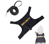 Bearded Dragon Harness | Comfortable Bearded Dragon Clothes, Lizard Leashes,Small Animal Leashes & Harnesses, Anti-Loss, 4.76ft Pet Safety Vest Harnesses for Outdoor Walking
