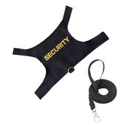 Bearded Dragon Harness, Leopard Gecko Adjustable Comfortable Straps, Small and Anti-Lost Harness, 4.76ft Outdoor Hiking Pet Safety Vest