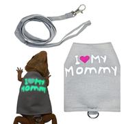 Bearded Dragon Harness Luminous Canvas Breathable Adjustable Pet Supplies