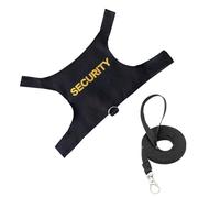 Bearded Dragon Harness | Safe and Comfortable Walking | Adjustable Harness with Short for Lizards and Reptiles | Outdoor Training, Anti--Fuge, Small Size