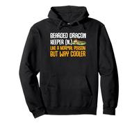 Bearded Dragon Keeper Like A Normal Person But Cooler Pullover Hoodie