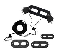 Bearded Dragon Leashes & Harness - Soft Leather Reptile Lizard with Black Wing Harness | Detachable Adjustable | Small Animal Rope 3 Sizes | Walking Vest with Harness for Reptiles