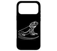 Bearded Dragon Line Art Reptile Coloring Design Case for iPhone 17 Pro Max