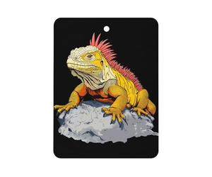 Bearded Dragon Lizard Animal Car Air Freshener Hanging Aromatherapy Tablets Rearview Mirror Pendant Car Accessories