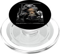 Bearded Dragon Lizard Birthday Cake Bday Funny Party Spooky PopSockets PopGrip for MagSafe