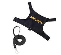 Bearded Dragon - Lizard Harness Set | Adjustable Anti-Escape Reptile Safety Harness | Comfortable Canvas With Traction Rope, For Outdoor Walking, Small Animals Leopard Gecko, 4.76ft