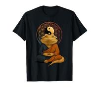Bearded Dragon Meditation Zen Lizard Yin Yang Art Men Womens T-Shirt