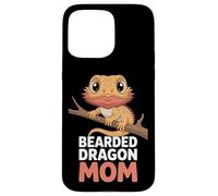 Bearded Dragon Mom For Reptile Caring Women Handler Case for iPhone 15 Pro Max