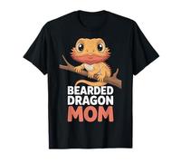 Bearded Dragon Mom for Reptile Caring Women Handler T-Shirt