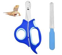 Bearded Dragon Nail Clippers Accessories,Stainless Steel Bearded Dragon Toe Nail Clippers with Precise Angled Edges,Professional Grooming Pet Tool for Reptile Nail Clippers Bearded Dragon