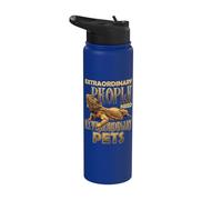 Bearded Dragon Owner Extraordinary Pets Bearded Dragon Stainless Steel Insulated Water Bottle