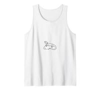 Bearded Dragon Reptile Keeper Silhouette Tank Top