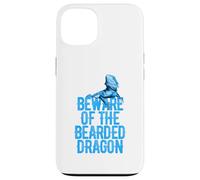 Bearded Dragon Respect the Beard Beware of Reptile Case for iPhone 13