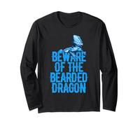 Bearded Dragon Respect the Beard Beware of Reptile Long Sleeve T-Shirt